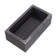 Gold Silver Graphite Ingot Mould Crucible Casting 1500g Gold/750g Silver
