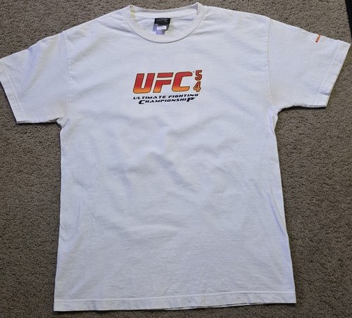 VTG 2005 UFC 54 Boiling Point T Shirt Mens L Chuck Liddell Jeremy Horn GSP MMA