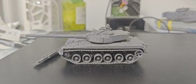3D printed 1/72/48/87 Soviet Object 292 tank t80bv chassis test vehicle kit