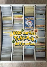Lot de 1000 cartes Pokémon différentes officielles françaises quasi neuves 🇫🇷
