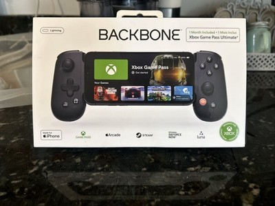 Backbone Xbox Gaming Controller Lightning Connector, Black