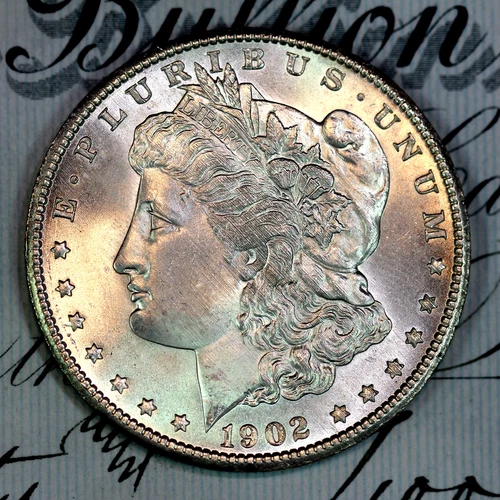 * 1902-S * NEAR+ GEM BU MS MORGAN SILVER DOLLAR * FROM ORIGINAL COLLECTION