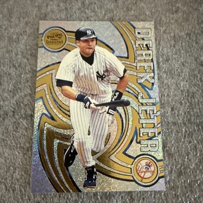 #ad #ad 1998 Pacific Revolution Derek Jeter Yankees #99 Embossed Holofoil Parallel HOF $7.95