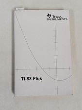 Texas Instruments TI-83 Plus Hand Held Calculator User Manual  2004 Paperback