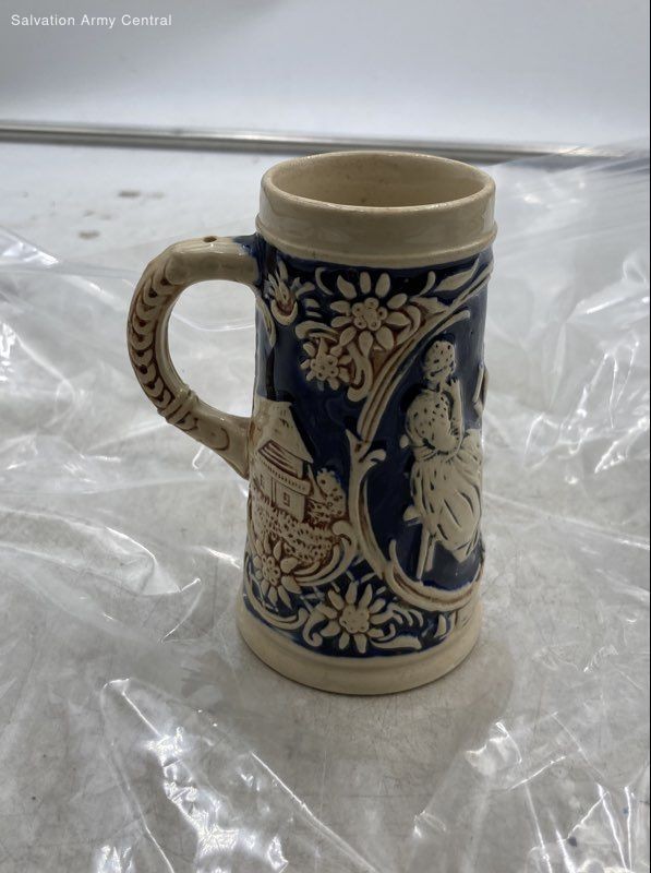 Vintage Black Cream Collectible Marzi & Remy Small German Beer Stein