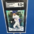 2024 Topps 50/50 Shohei Ohtani Chrome Aqua Refractor 40/75  Sgc 9.5