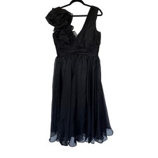 Mac Duggal Empire Rosette Midi Dress, 10