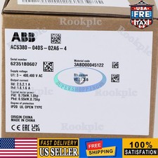 One ABB inverter ACS380-040S-02A6-4 3P 380-480V 0.75KW new