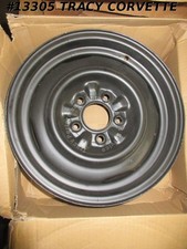 1965-1966 Corvette Wheel Gm 3869156 15x5.5 Steel Rim Nos