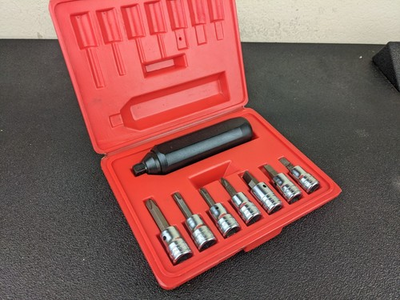 #ad #ad #bp060 Snap On Tools PIT208 EPIT208 3 8” Impact Driver Set 8 pcs with Case $199.95