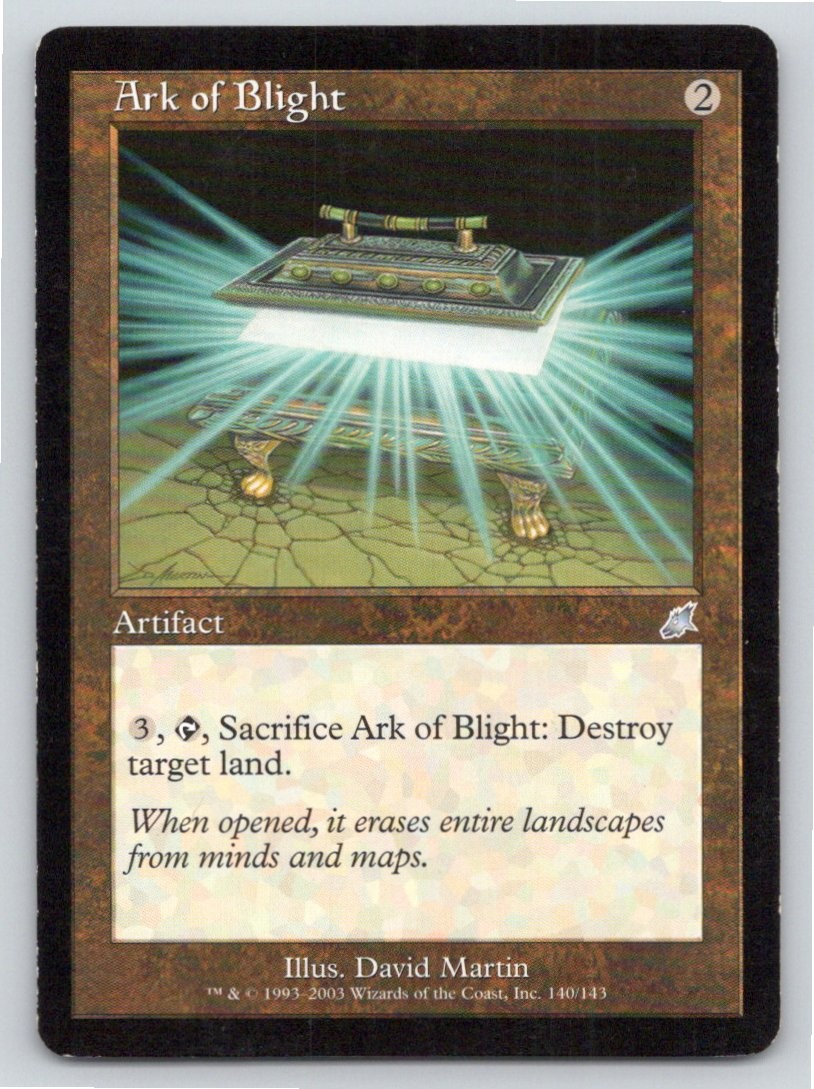 Ark of Blight 140 - UC Scourge Magic: The Gathering LP