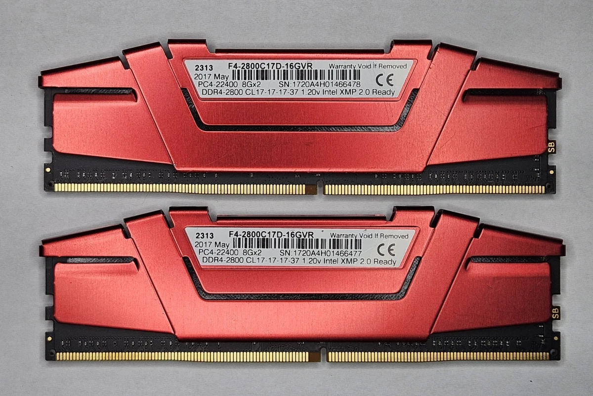 G. SKILL PC4-22400 (DDR4-2800) Bus Speed DDR4 SDRAM Memory (RAM