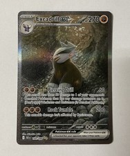 Excadrill ex 168/086 Special Illustration Rare SV: Black Bolt Pokemon on eBay