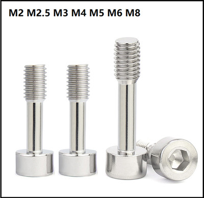Cap Head Thumb Screw Anti-Loosening Screw Bolt Half Thread Stainless Steel M2-M8