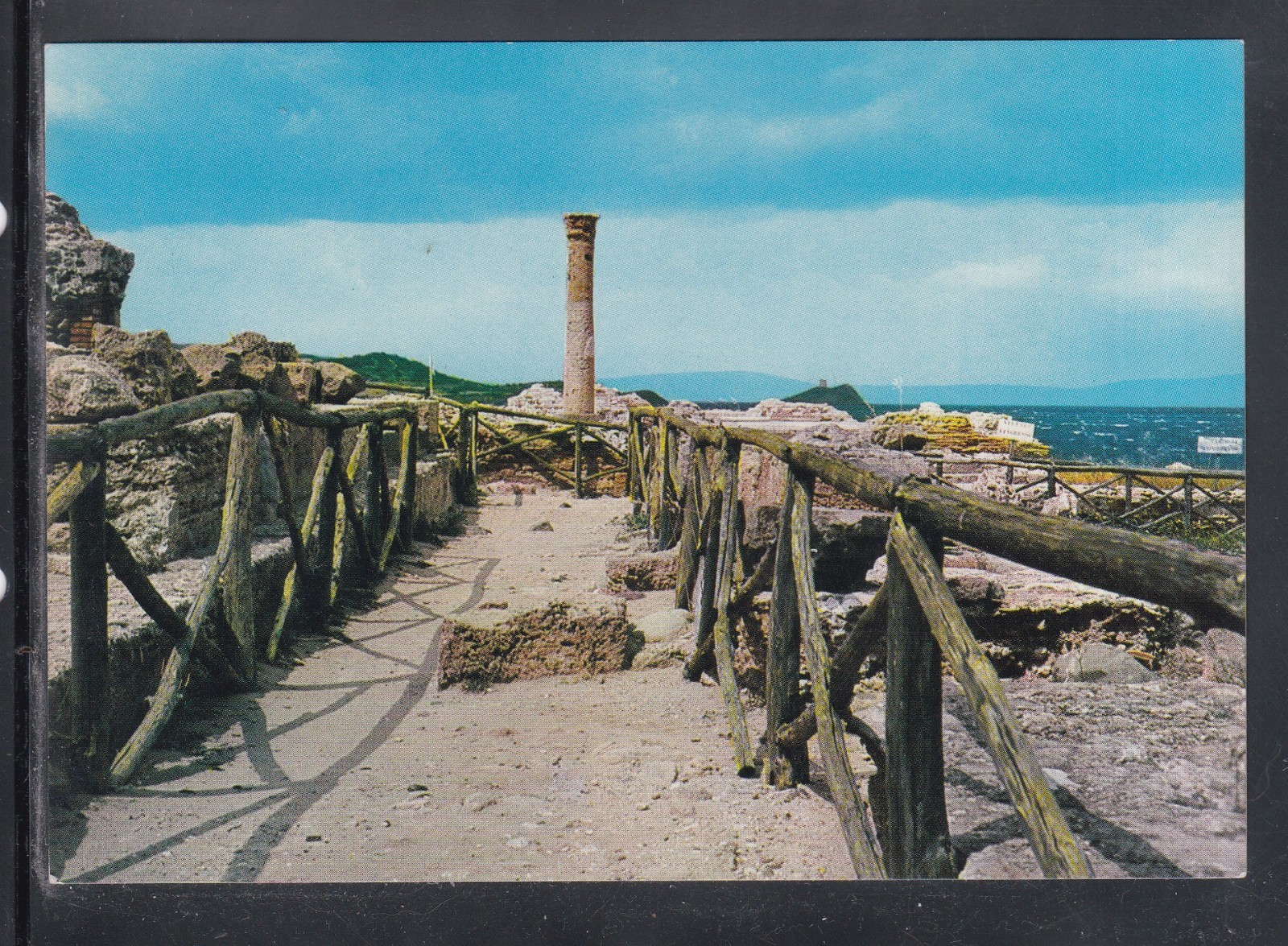 Cartolina Scavi Romanici di Nora V495