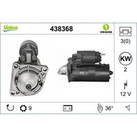1X Starter Valeo 438368 Passend FüR Alfa Romeo Chrysler Fiat Iveco Lancia