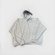 YZY YEEZY GRAY HD-01 HOODIE GREY BLANK SIZE 2 KANYE WEST BULLY VULTURES GOSHA