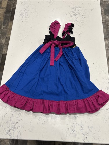 Handmade Princess Anna costume dress sz4-5 - Picture 5 of 6