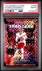 Patrick Mahomes 2024 Rookies & Stars Red Plaid Thrillers Color Match PSA 8