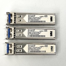 Cisco GLC-LH-SM 1000BASE-LX/LH SFP Transceiver Module 30-1299-01 Lot of 3