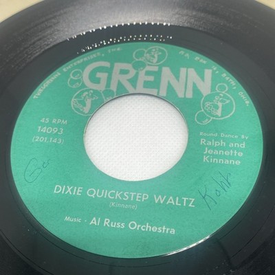  Al Russ Orchestra Ballin' the Jack / Dixie Quickstep Waltz 45 RPM - Grenn