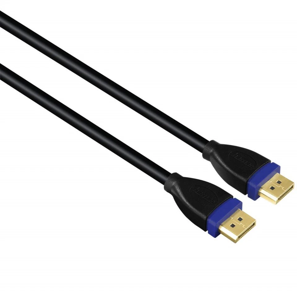 Hama HQ 5m Displayport-Kabel Anschlusskabel 4K UHD 3D Display Port 2x DP-Stecker - Bild 4 von 4