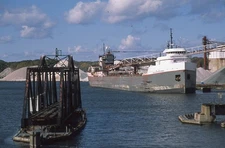 BN Original Slide Self Unloading Cargo Ship: Michipitoten - Ferrysburg MI 2020