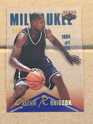 1996 CLASSIC CLEAR ASSETS - GLENN ROBINSON BUCKS #26