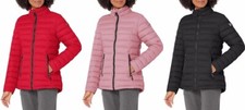 Women s 165 Reebok Glacier Shield Quilted Jacket with Hood Size Medium NWT