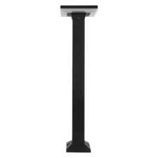 CDPA63 12W Bollard Aluminum Pathway Lighting LED Square Top Modern 12V Low Volta