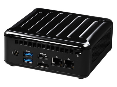ASRock Industrial NUC 1200 BOX Series NUC BOX-1220P Black Fanned BOX