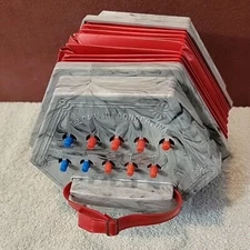 VINTAGE THE CARLIN MINI CONCERTINA ACCORDION    HTF