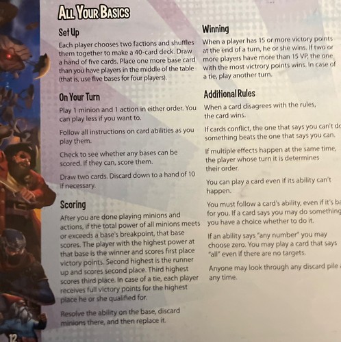 Smash Up Board Game Card Game Original Base Game Paul Peterson Fun 100% Complete - Picture 5 of 5