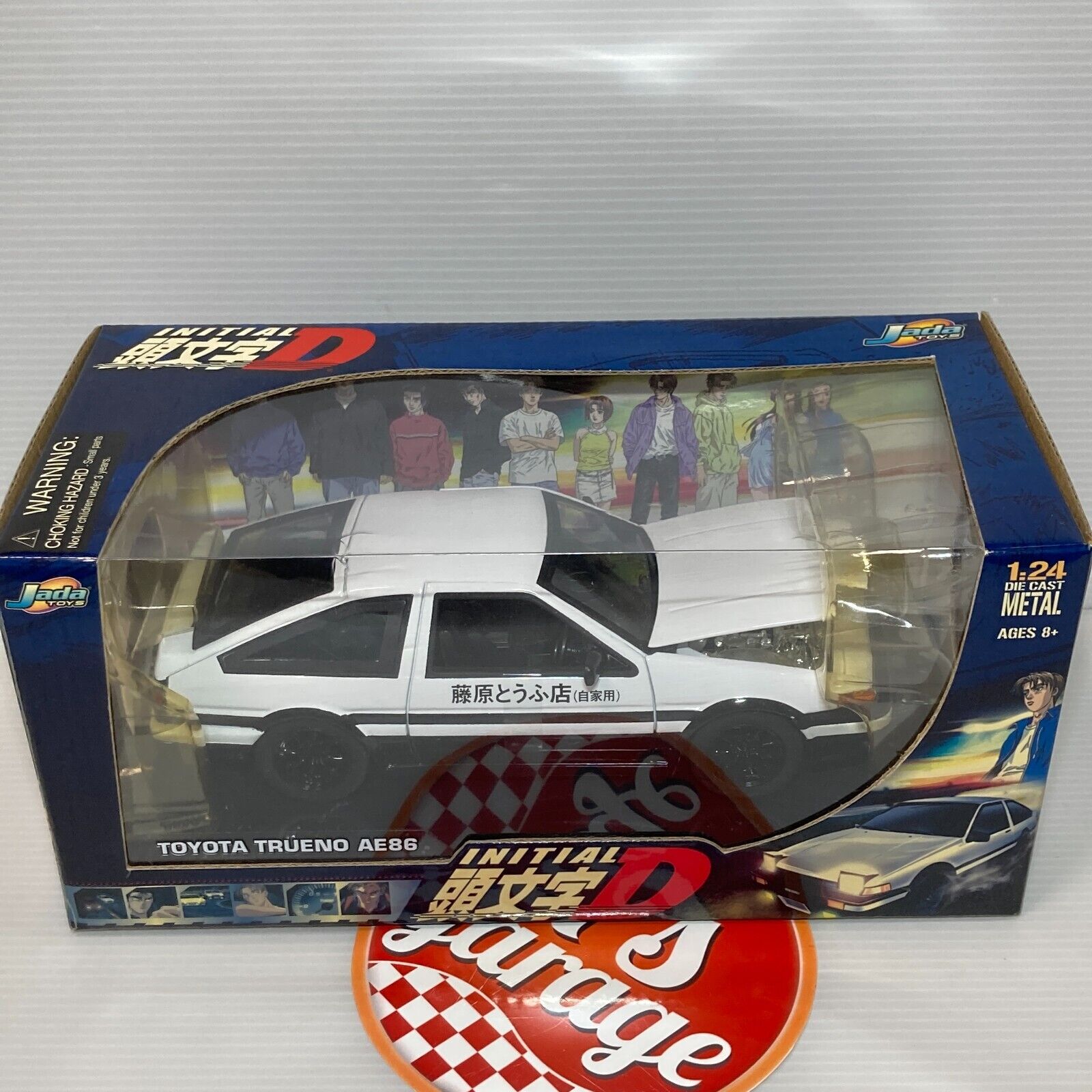 Jada 99733 Hollywood Rides Initial D First Stage Toyota Trueno AE 86 1:24  with Takumi Figure » BT Diecast