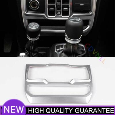 Car Glass Window Lifting Lock Panel Trim For Jeep Wrangler JL 18-21 Matte Silver
