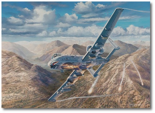Thunder Over Kunar by Rick Herter - Fairchild Republic A-10 Thunderbolt II