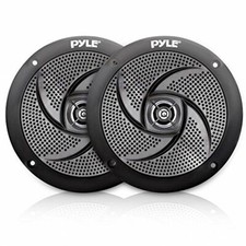 Waterproof Rated Marine 240 Watt Low Profile Slim Speakers, 6.5" Pair
