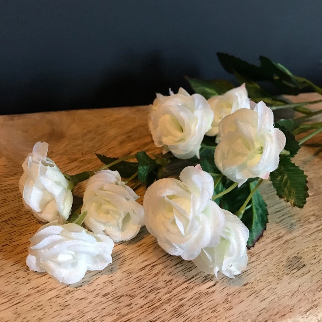 Artificial on sale mini roses