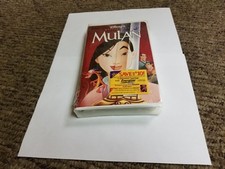 Mulan VHS, 1999 Disney Masterpiece new sealed