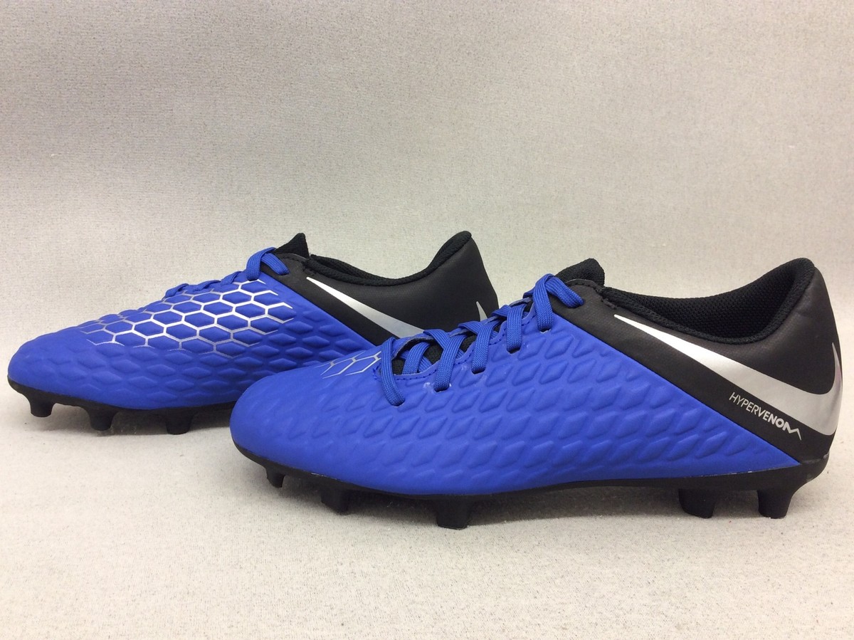 Nike Men's Hypervenom Phantom 3 Club Soccer Cleats AJ4145-400 Blue