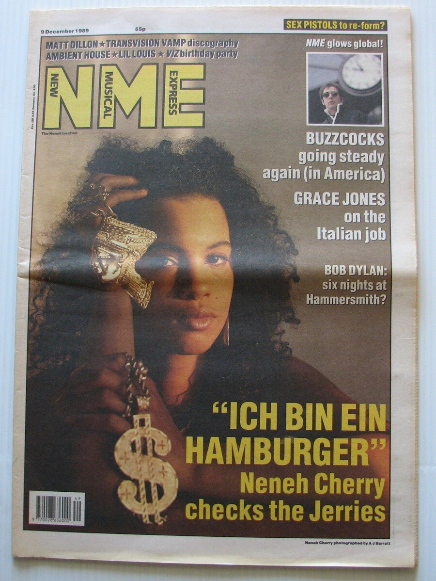 NME December 9, 1989 Magazine Featuring Lil Louis