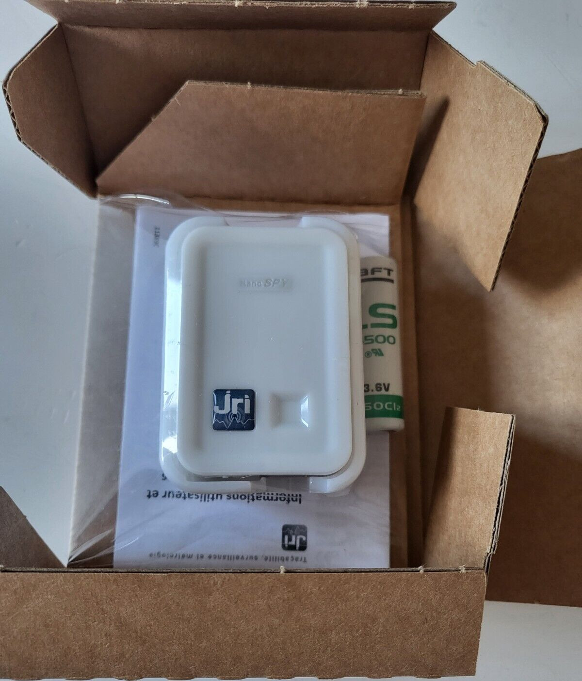 Enregistreur de températures Nano Spy T1 JRI capteur sans fil pour frigo médical