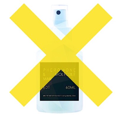PHEROMONE & MOLECULE iso e super bananas  for Men To Attract Women edt 60ml.