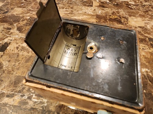 "VINTAGE METALL JAPANISCHE WASCHMASCHINE SPIELZEUG UNGETESTET WIE IST 6,5"" X 4,5"" X 4" - Bild 10 von 11