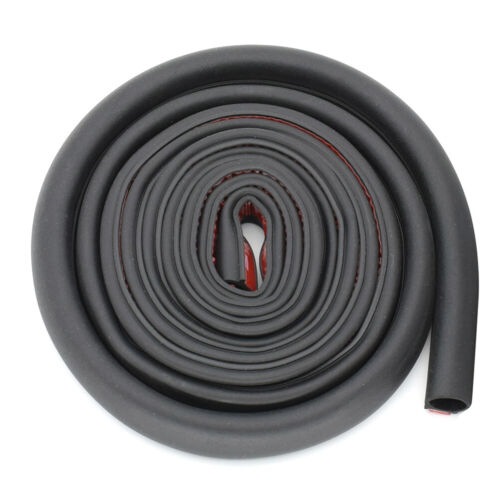 Universal 2Meter Car D-Shape Rubber Weather Seal Hollow Door Strip Weatherstrip - Picture 2 of 6