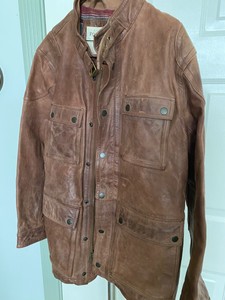 fossil leather jacket mens