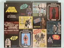 Star Wars / Disney - 12 Days of Socks - Advent Calendar - NEW SEALED IN BOX