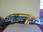 VGT ORIGINAL 1980s NOS MONROE SHOCK SIGN ADVERTIZING BANNER CHEVY TRUCK 4x4