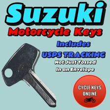 Suzuki Motorcycle keys Cut by Code spare replacement key codes 43111-44444