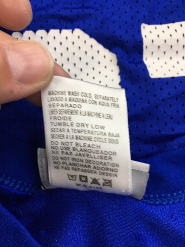 Peyton Manning Jersey Youth Medium Blue #18 Indianapolis Colts Reebok VTG - Picture 11 of 11